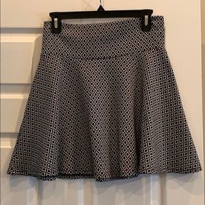 Patterned skirt